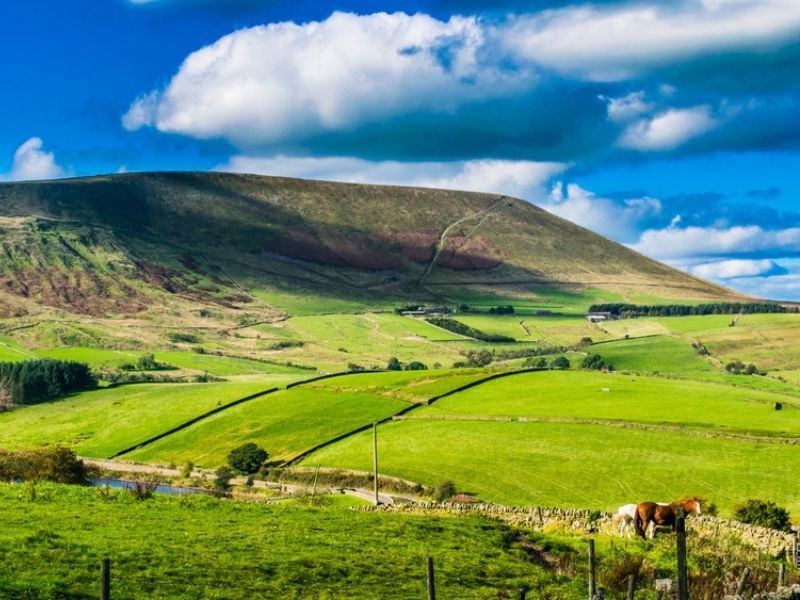 Hiking trails - Pendle Hill